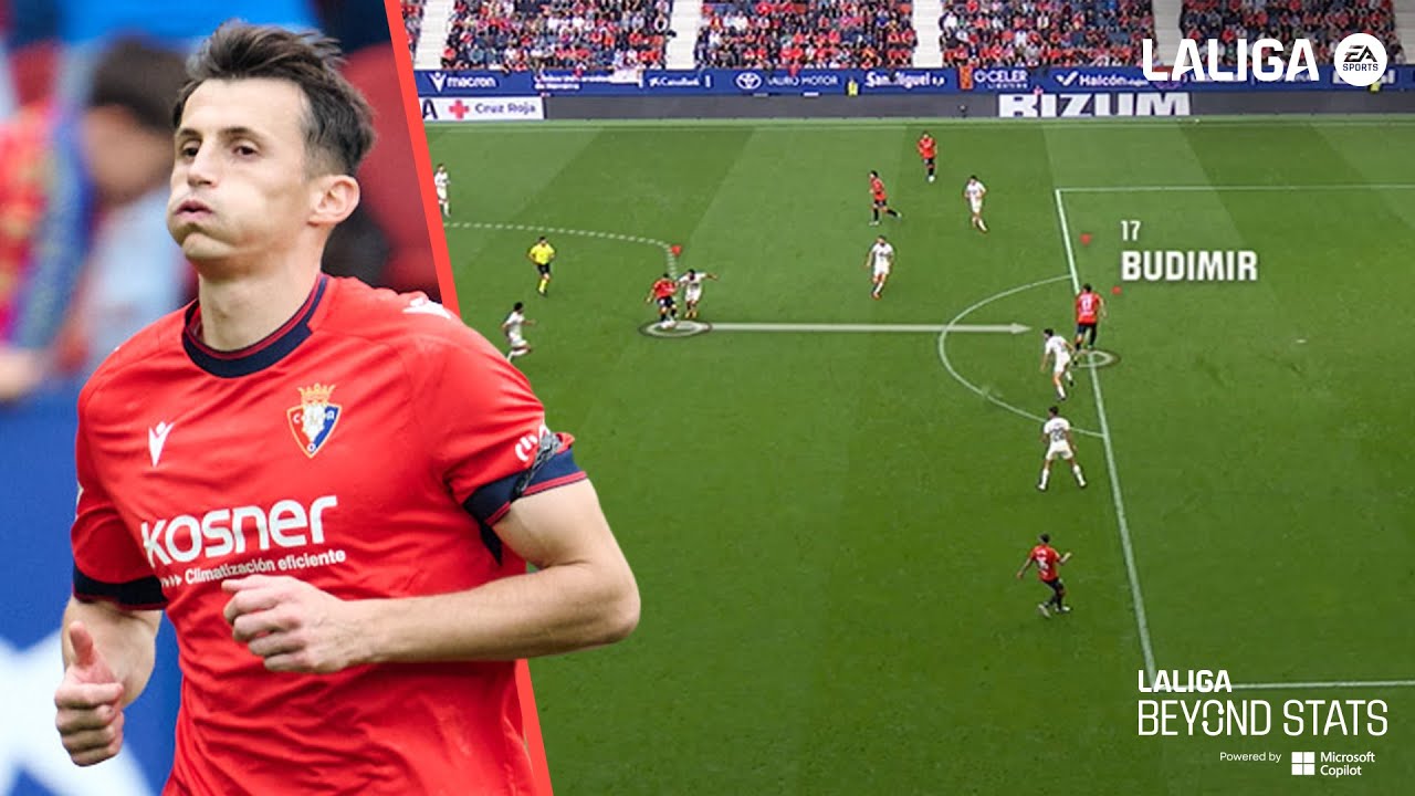 BUDIMIR es la REFERENCIA OFENSIVA de OSASUNA 🔝