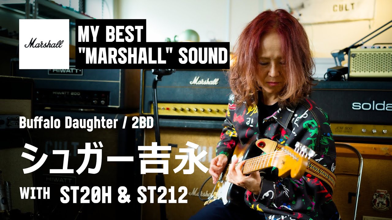 シュガー吉永（Buffalo Daughter） with ST20H & ST212 | My Best 