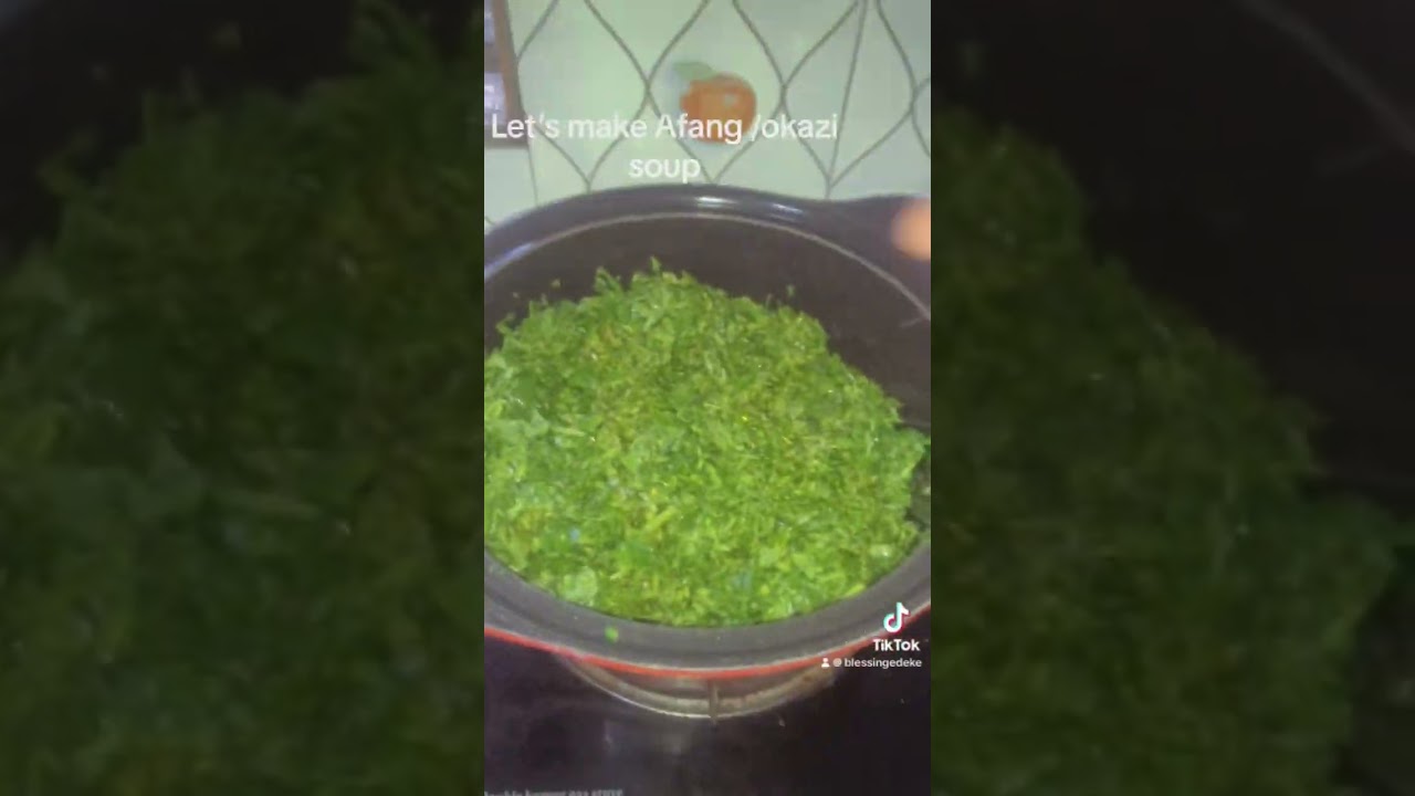 The best Afang soup recipe