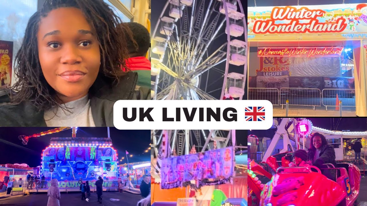 I ALMOST EXPERIENCED HEART ATTACK AT THE NEWCASTLE WINTER WONDERLAND 🇬🇧