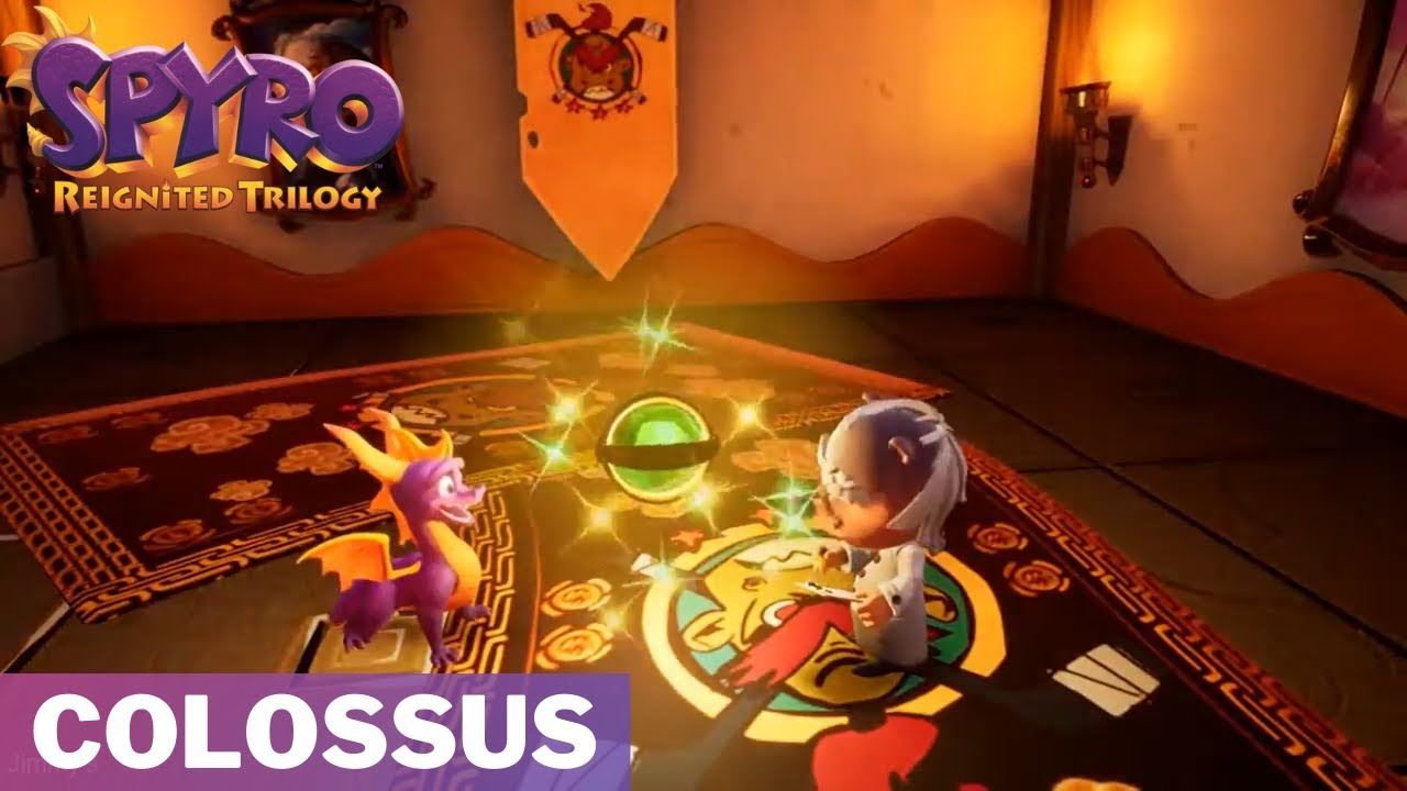 Spyro 2 (Reignited Trilogy) - All 10 Cursed Statues Locations - Colossus