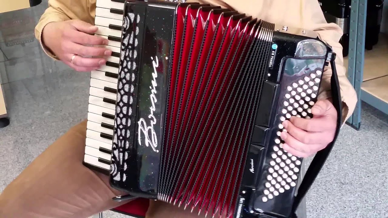 Akkordeon Borsini Vienna K8 Video Klangprobe
