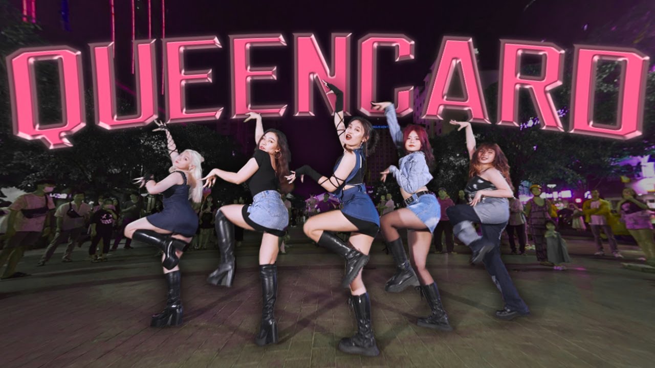 [KPOP IN PUBLIC](여자)아이들((G)I-DLE) - '퀸카 (Queencard)'|(커버댄스) Dance Cover by CiME Dance Team