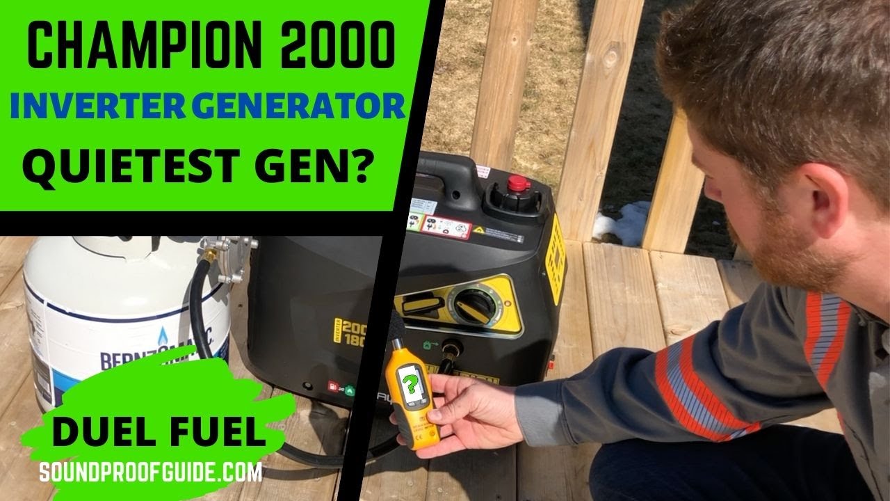 Cheap & Quiet Inverter Generator - Champion 2000 Review - Alternative to Honda EU2200i