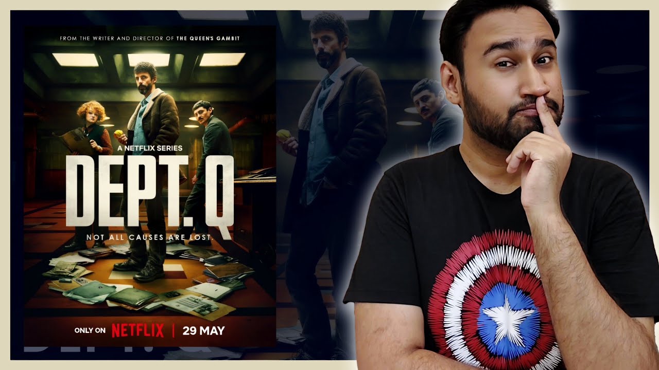 Dept Q Review || Dept Q (2025) Series Review || Netflix || Dept Q Netflix Review || Faheem Taj