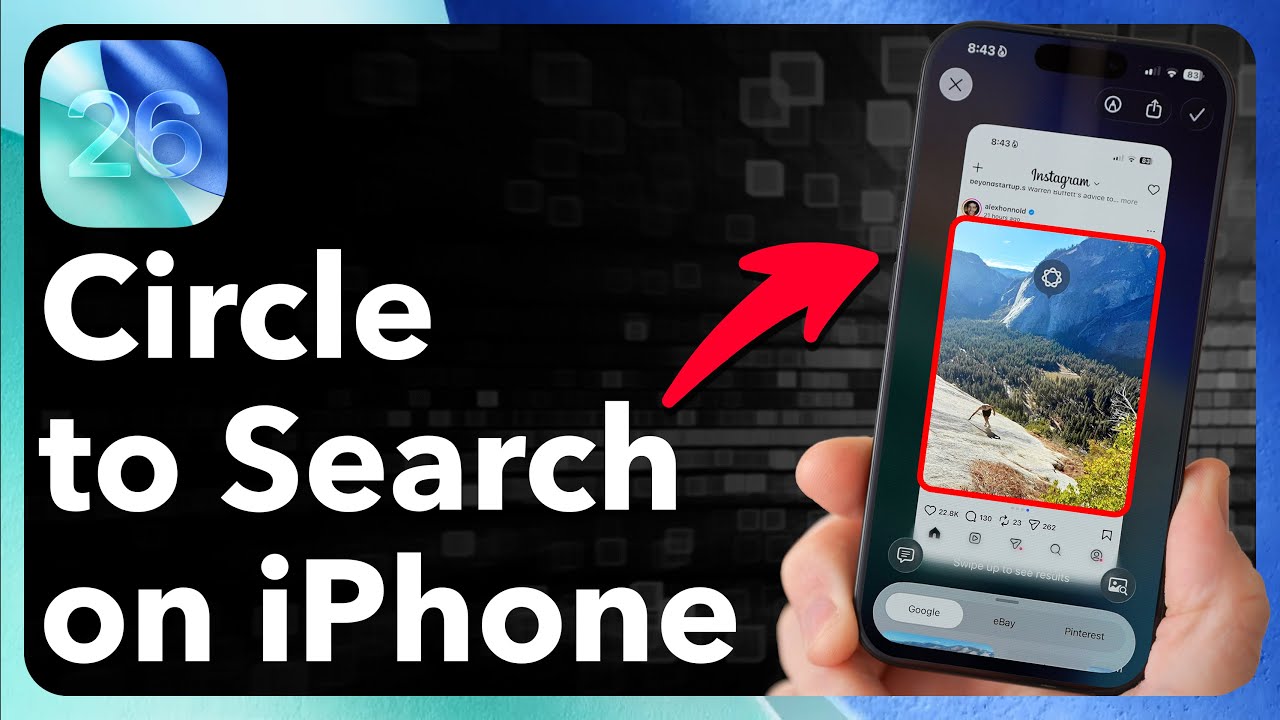 How To Use Circle To Search On iPhone iOS 26