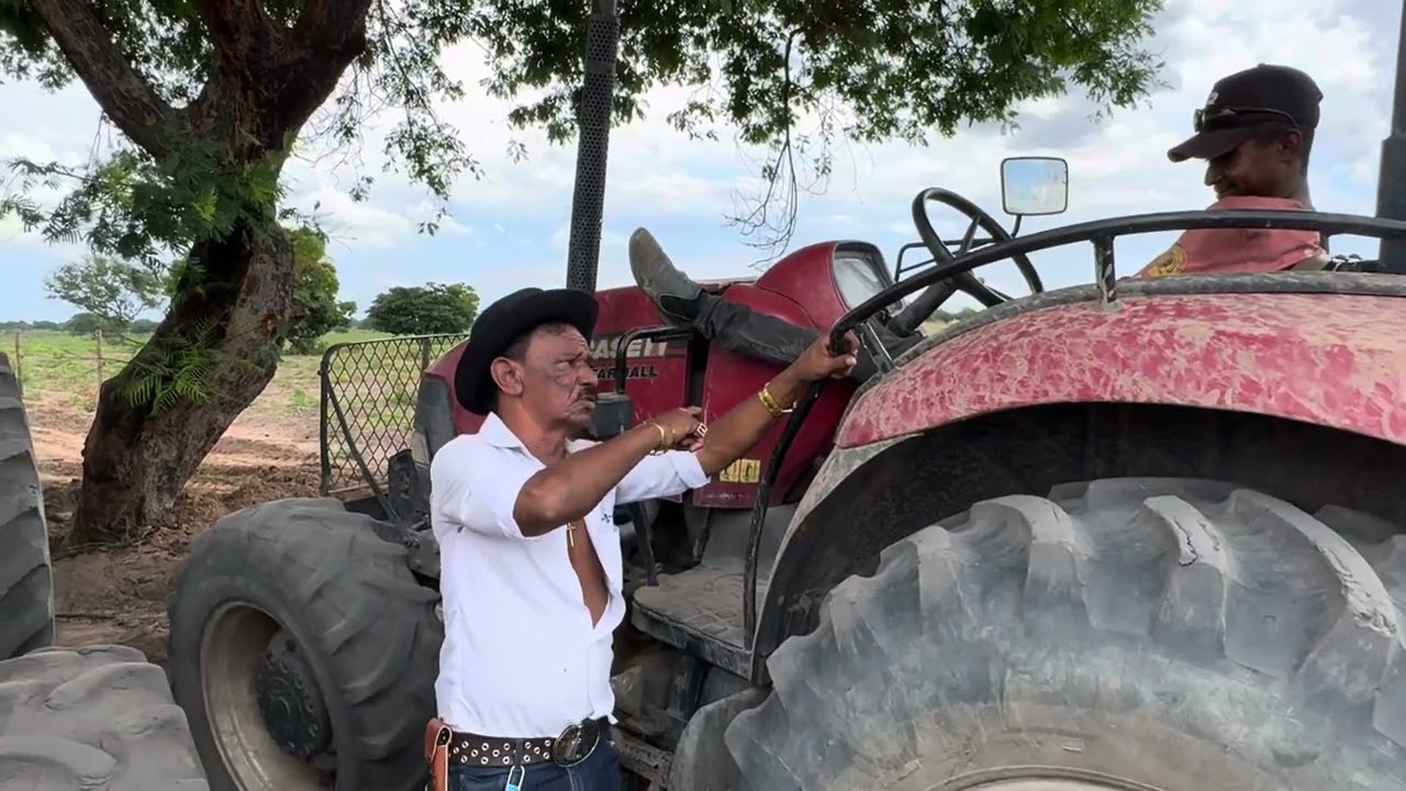 ANDR&Eacute; TRATORISTA E TIRINGA BATENDO PAPO NA FAZENDA CR AGRO DO PIAU&Iacute; | TURMA DA CH&Aacute;CARA