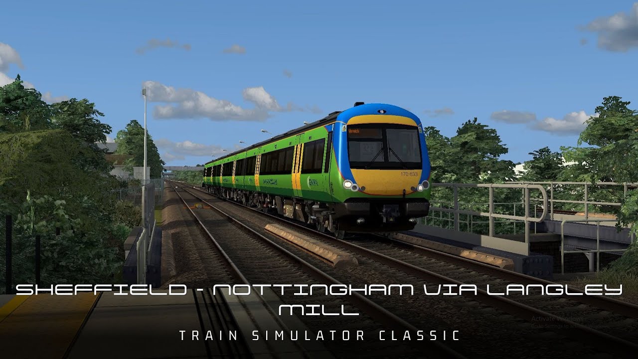 AP Class 170 on Just Trains Midland Mainline Erewash Valley | Train Simulator Classic