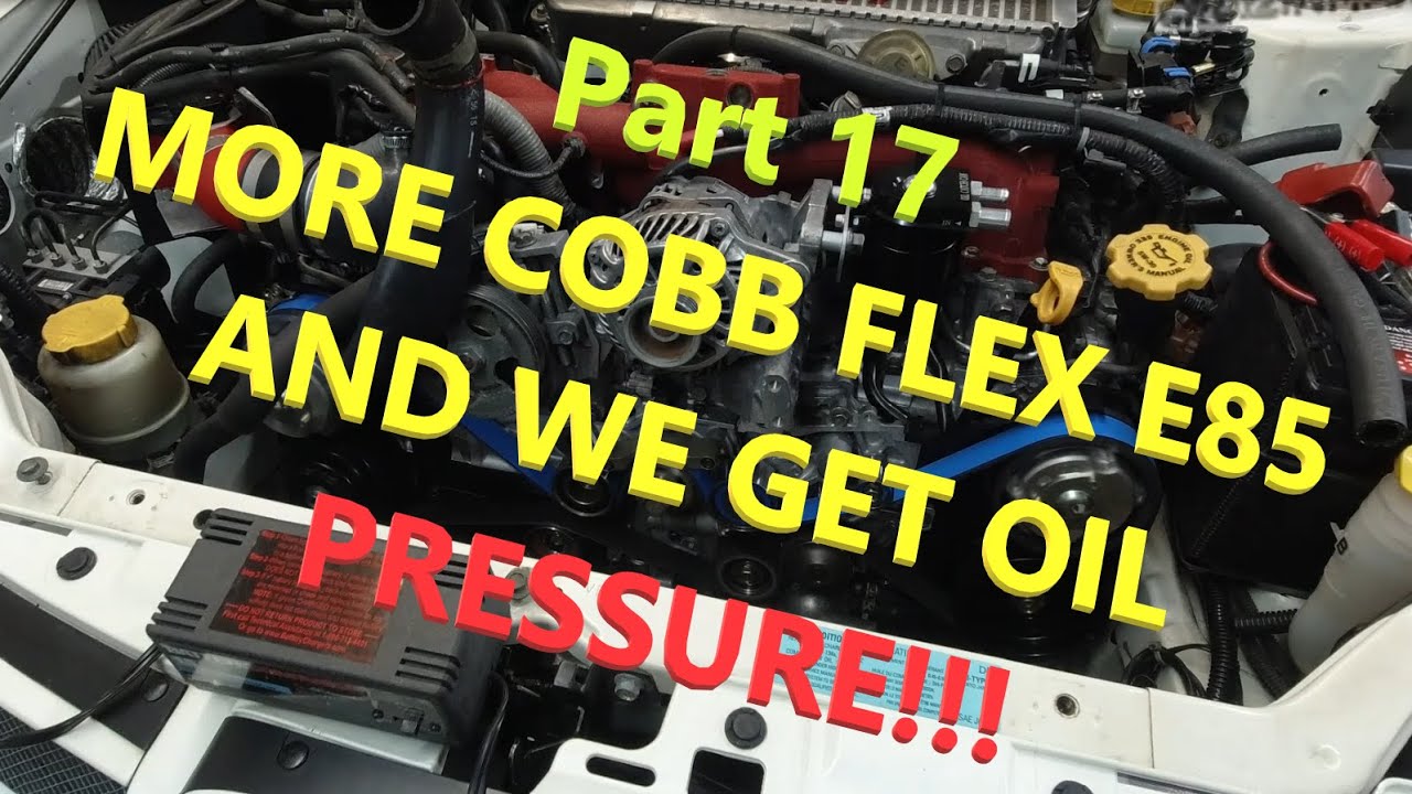 Subaru STI EJ25 build part 17 cobb flex fuel install