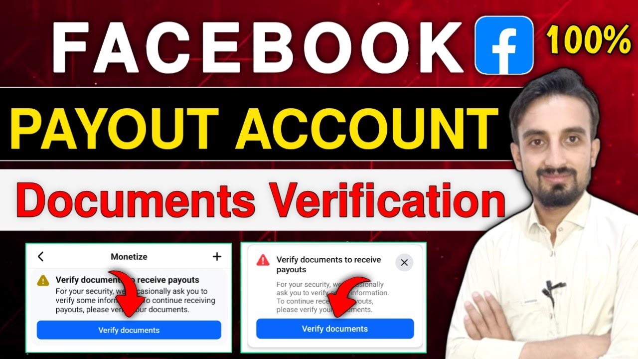 How to Solve Verify Documents To Receive Payout | Facebook Payout Documents Verification