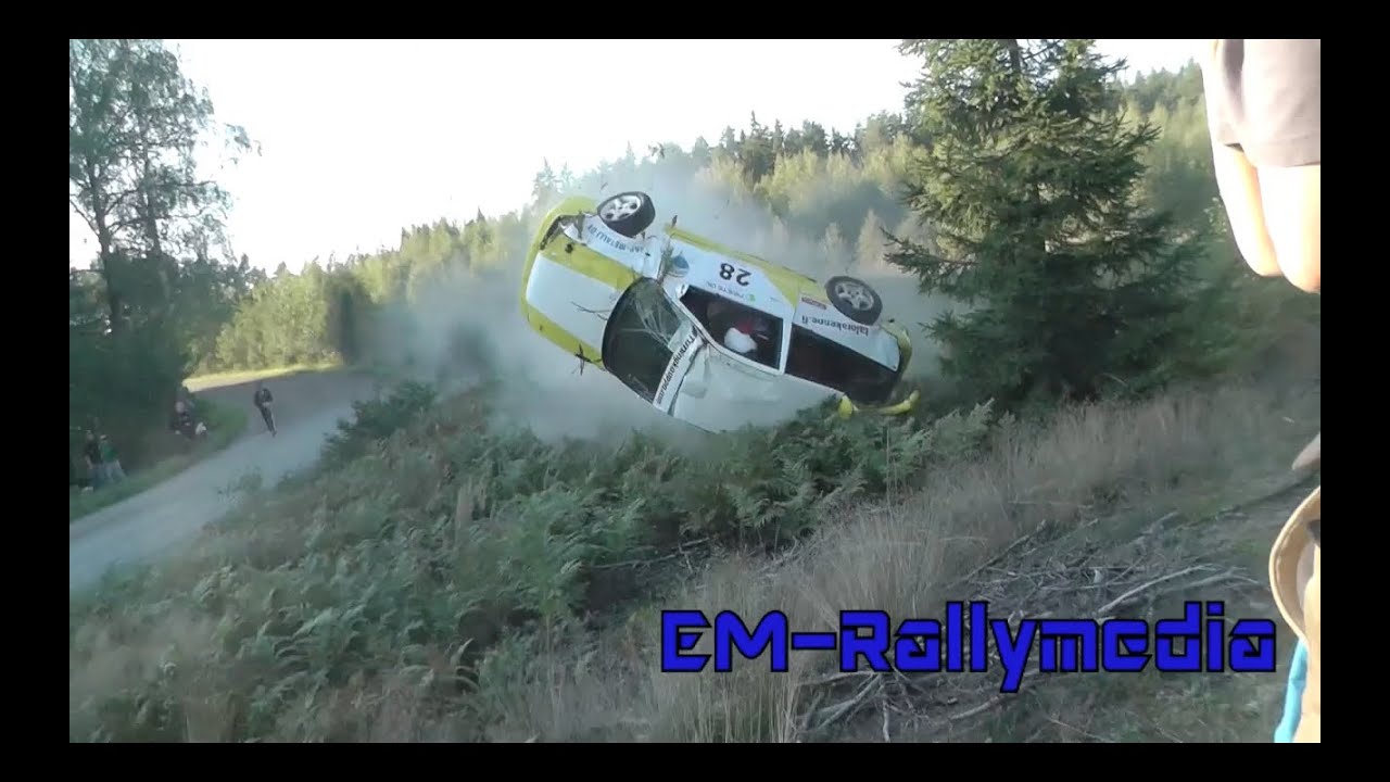 FINNISH RALLY CRASHES 2014 - 