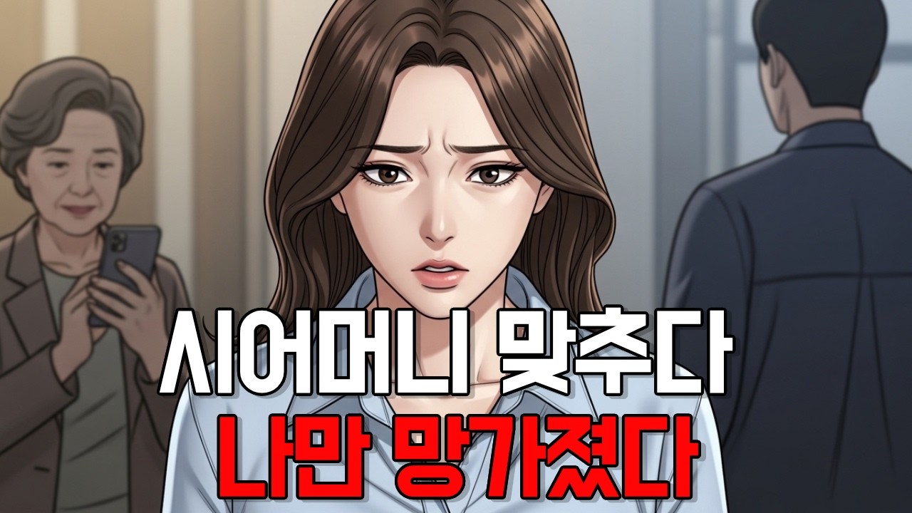 그때부터였을까요 남편이랑 시어머니 사이에 끼어 있습니다 I Lived by My Mother-in-Law’s Standards And I Fell Apart