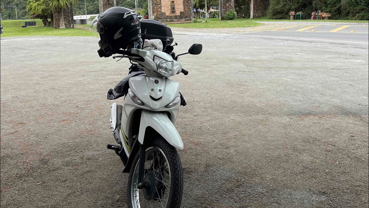 09-DE BALNEÁRIO CAMBORIÚ-SC A SÃO PAULO, VIAGEM DE MOTO YAMAHA CRYPTON 115, SERRA DO RIO DO RASTRO