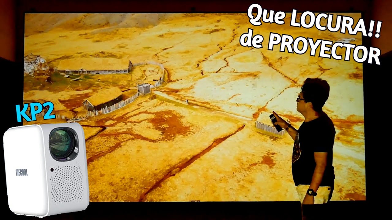 Proyector Mecool KP2, ...incluso hasta con Luz!! 😱😱