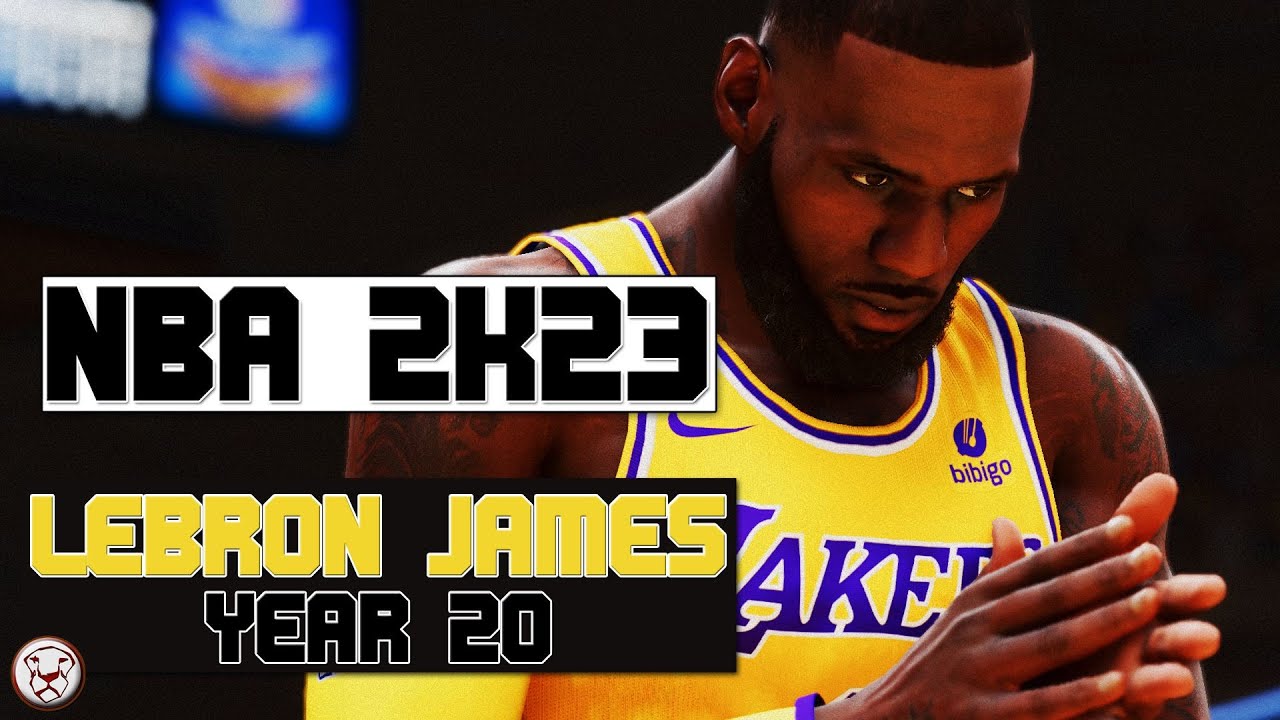 NBA 2K23: LeBron James 37 Points Highlights - Year 20 Debut Vs Warriors | Xbox Series S