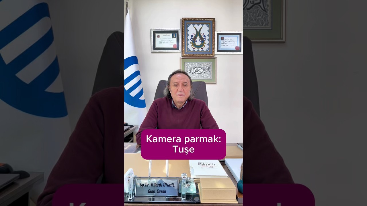 Kamera parmak:Tuşe