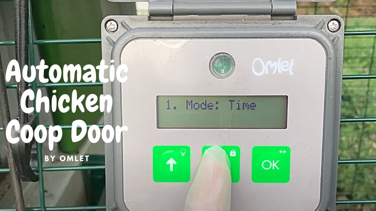 Eglu by Omlet: Automatic Chicken Coop Door