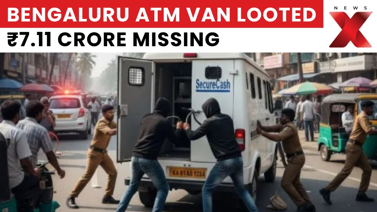Bengaluru ATM Robbery: Bengaluru ATM Cash Van Robbed of ₹7.11 Crore in Daylight Heist | NewsX