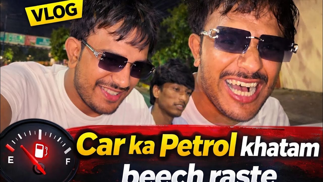 Car ne dhoka de Diya bich road par 😔