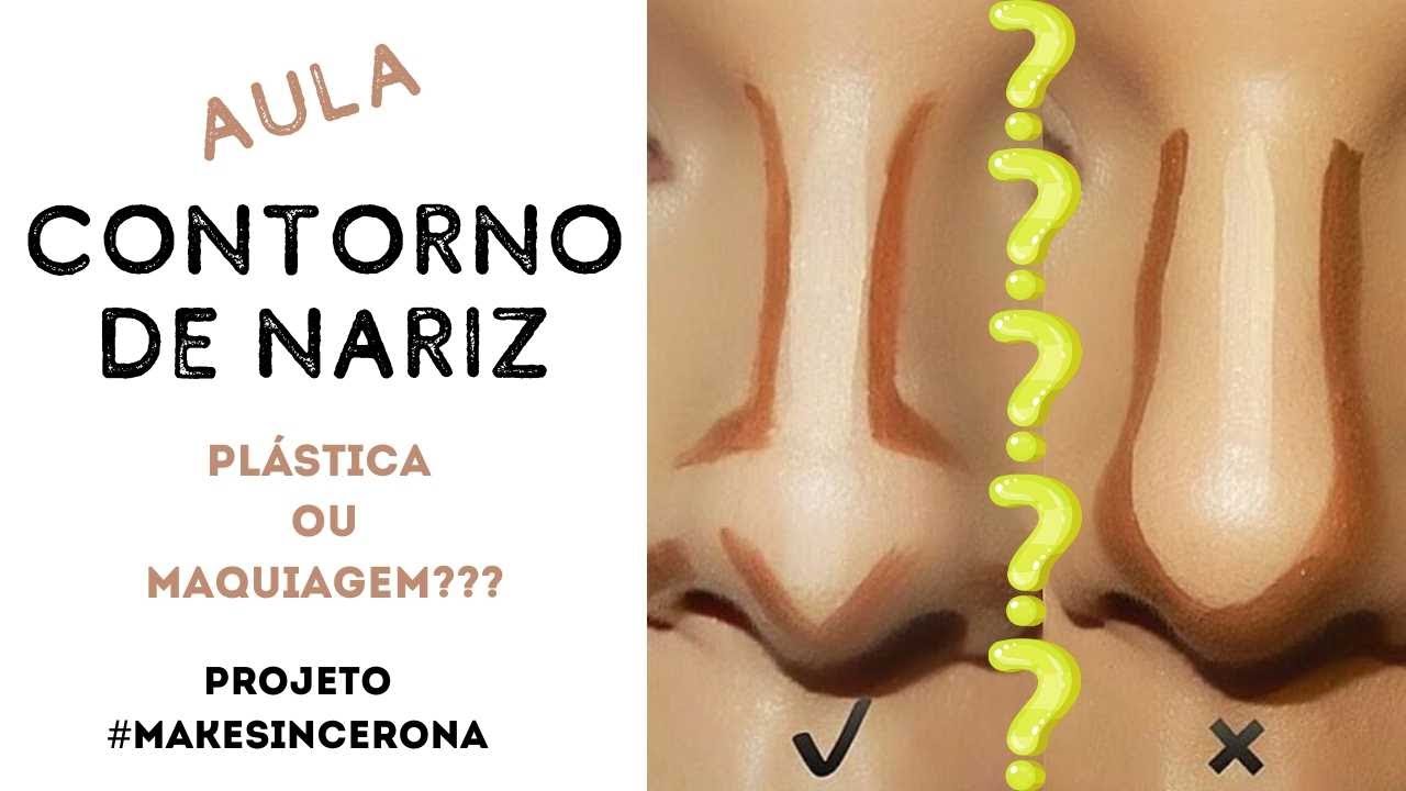 Você sabe fazer contorno de nariz? Episódio 30