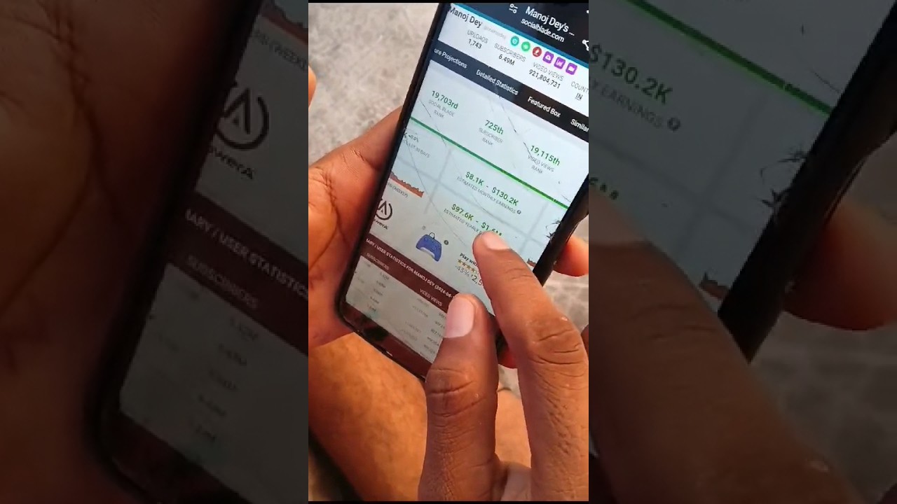 Manoj Dev YouTube channel earning#shortfeeds #manojdey #monojdey#manojdeyvlogs#shortvideo #ytshorts