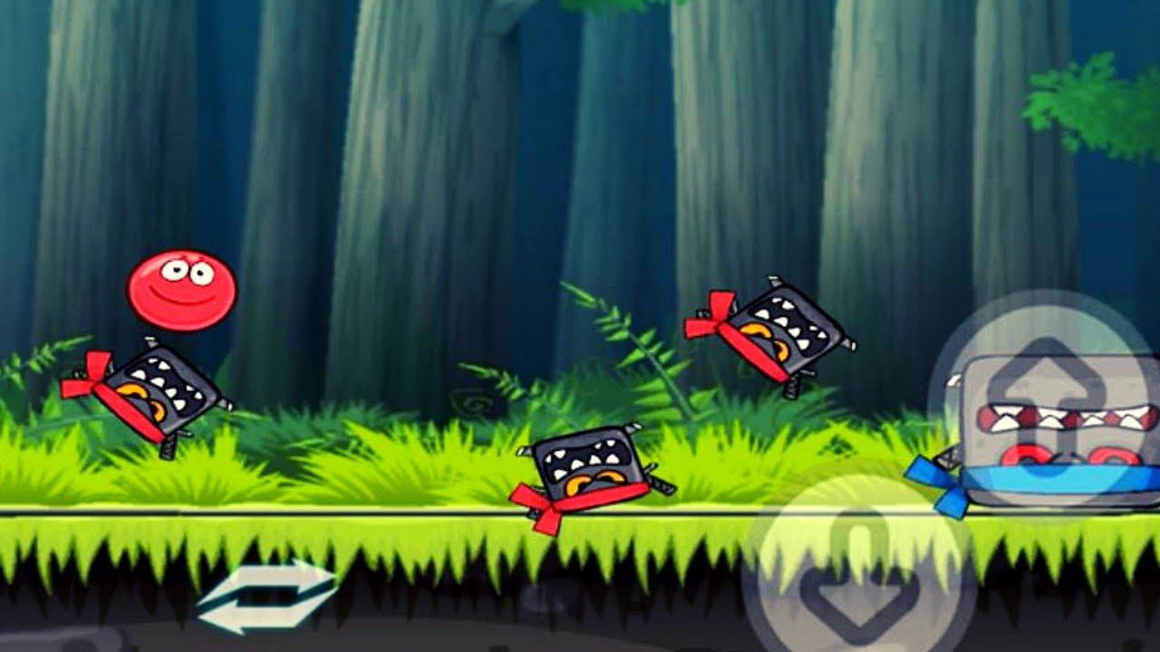 B Red Ball -Chapter 2 Level 11-15 , Boss Level 15 (Android, iOS)