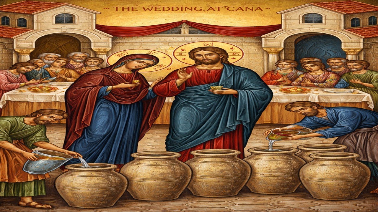 Feast of the Wedding at Cana of Galilee #orthodox  