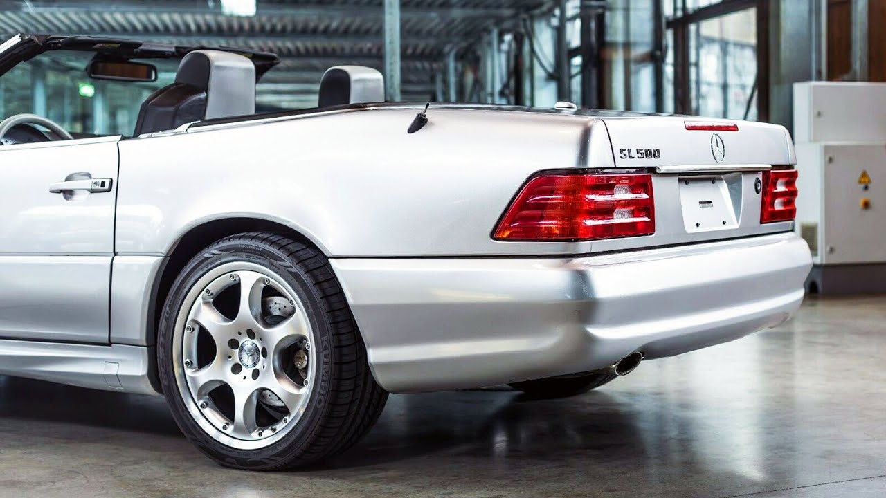 R129 Mercedes-Benz SL 500 Silver Arrow edition, 2001