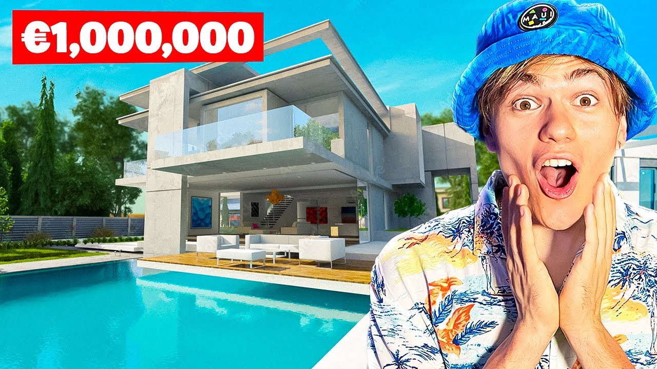 HO COMPRATO una VILLA DEGLI YOUTUBER da 1,000,000€!