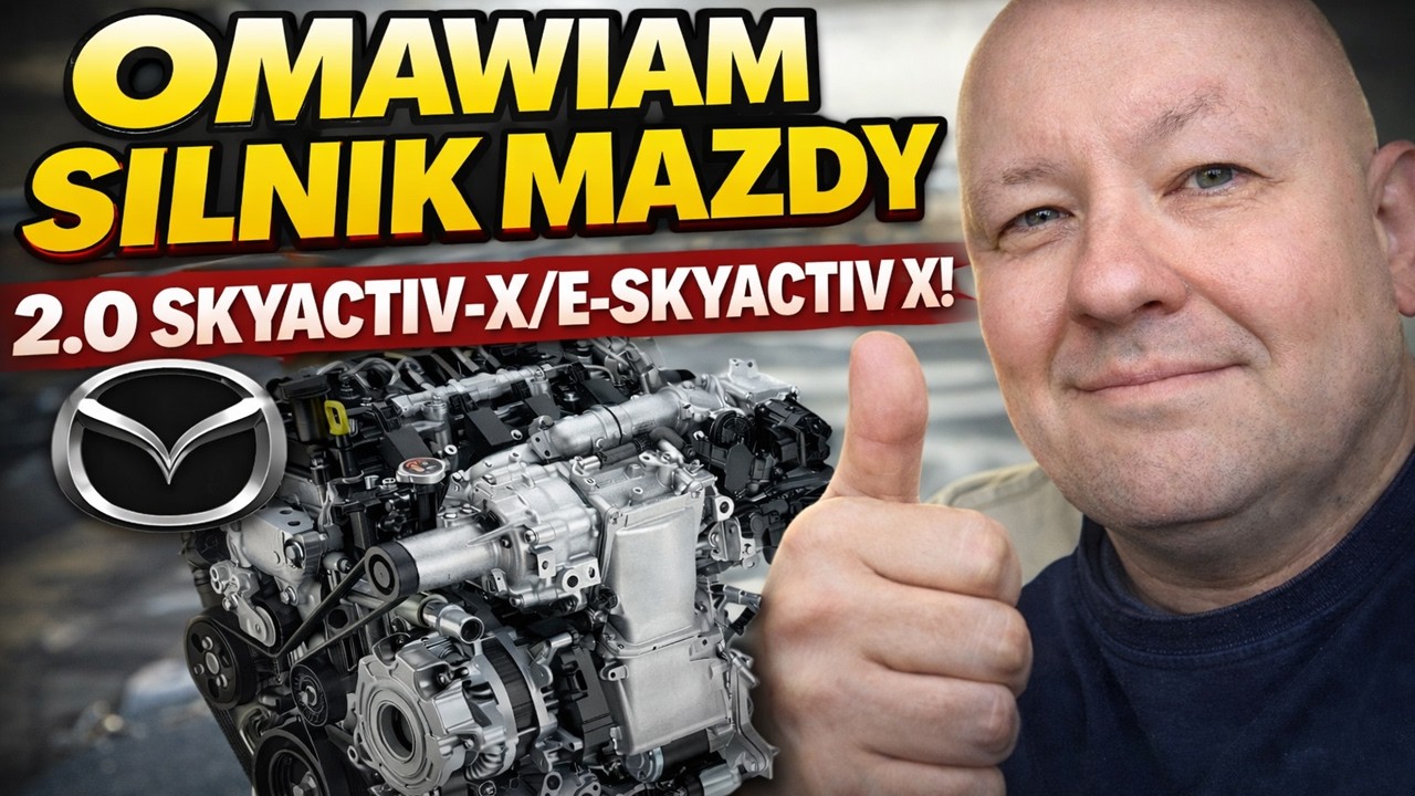 SILNIK MAZDA 2.0 SKYACTIV-X/E-SKYACTIV X OPINIA, RECENZJA, WADY, ZALETY, USTERKI, ROZRZĄD, SPALANIE?