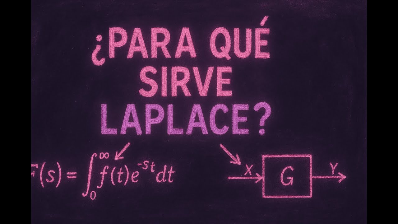Aplicaciones REALES de la transformada de Laplace que NADIE te explica