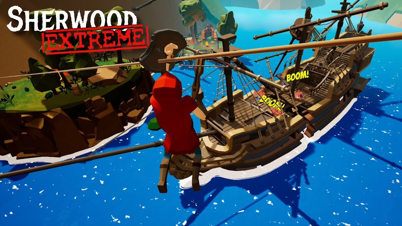 I can slow down time and make nice big booms in Sherwood Extreme - First Time Playing