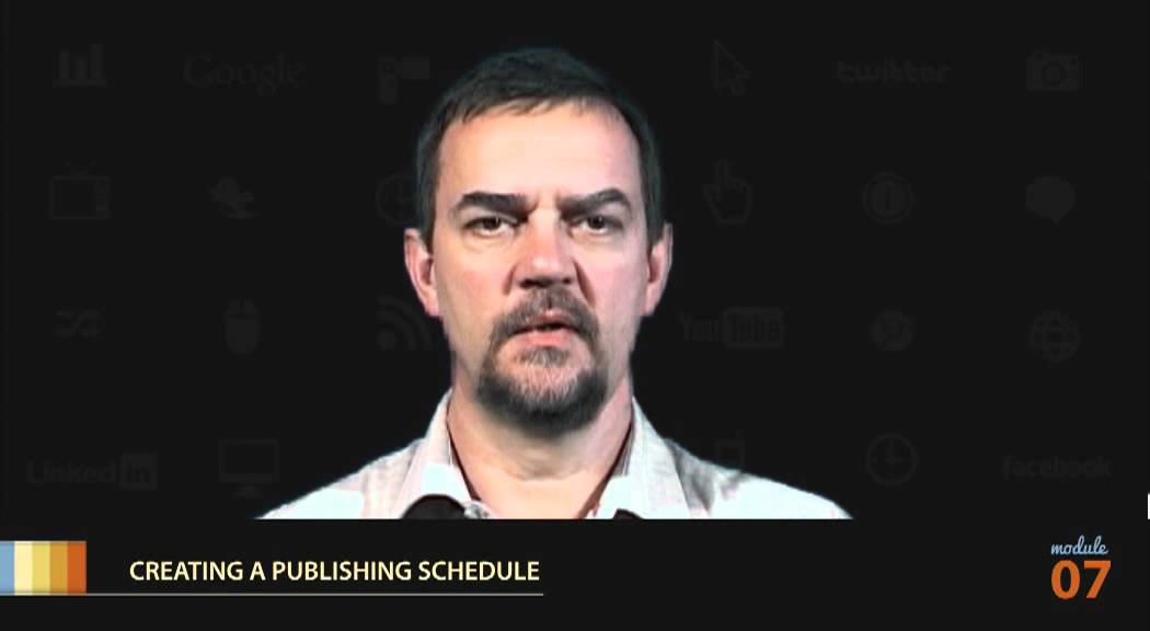 Creating a Publishing Schedule