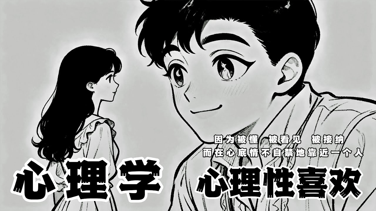 【心理学上有个词叫】心理性喜欢 l 不是荷尔蒙，是心理上的心动：你也有心理性喜欢吗？