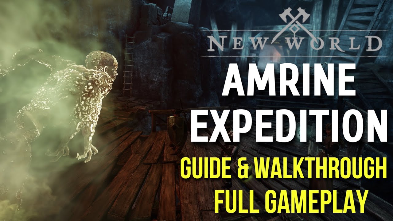 NEW WORLD - AMRINE EXPEDITION FULL WALKTHROUGH | TIPS & TRICKS