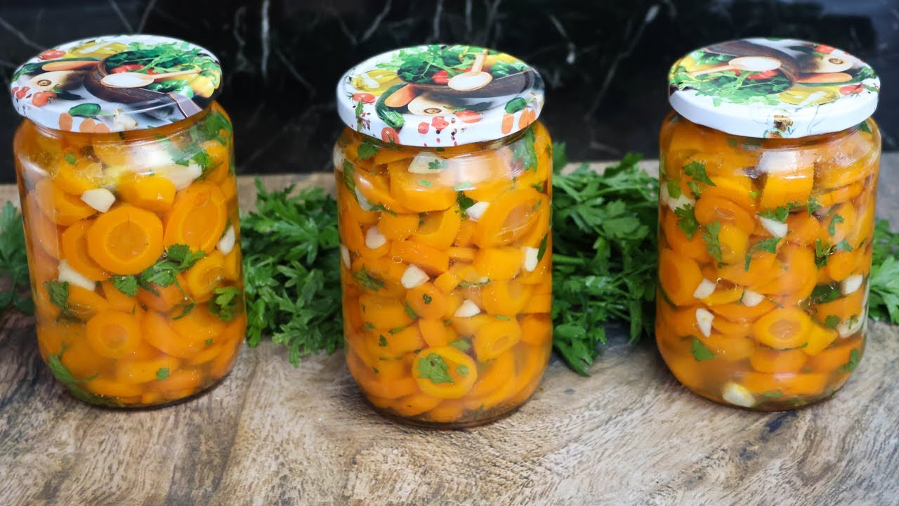 Самая дешевая морковная и чесночная зимняя еда &ndash; невероятно вкусная!