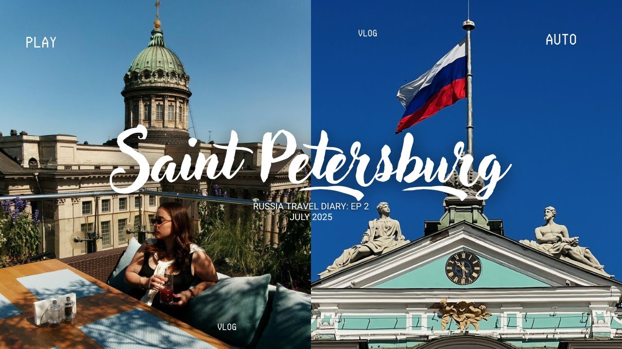 RUSSIA VLOG | EP 2. SAINT PETERSBURG ART, HISTORY & ARCHITECTURE