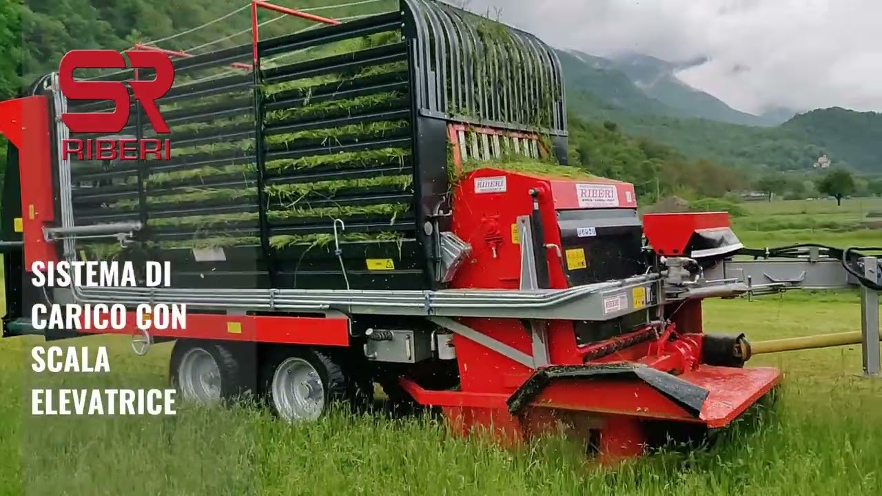 RIBERI Mäh-, Lade- & Einfütterungswagen Serie RS 85 C