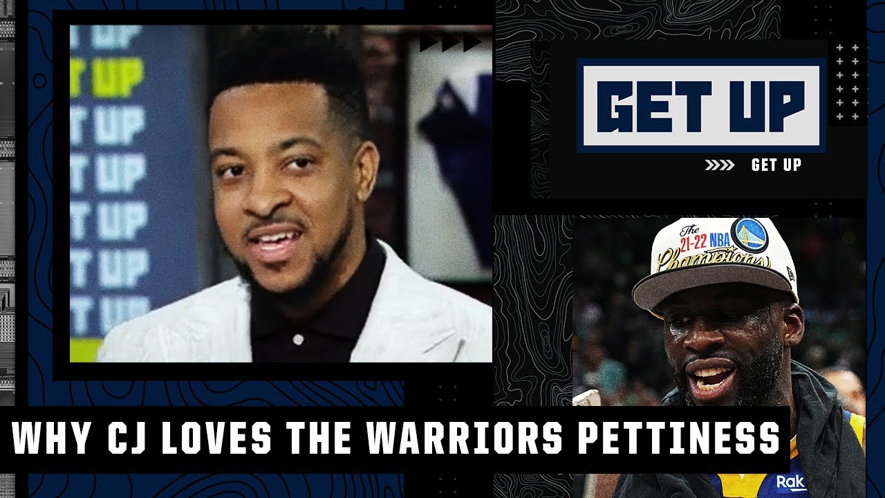 CJ McCollum loves the Warriors pettiness: 'Draymond keeps his receipts!' 😏 | Get Up