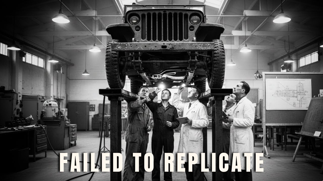 Why German Engineers Couldn't Copy This Simple American Jeep