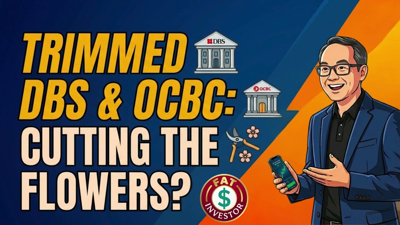Why I Just Sold 20% of My DBS & OCBC Holdings