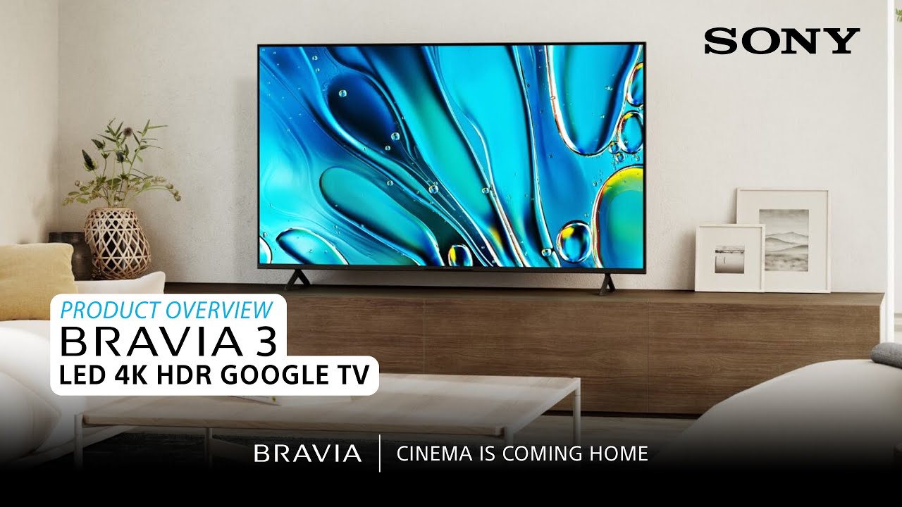 Sony | BRAVIA 3 LED 4K HDR Google TV – Обзор продукта