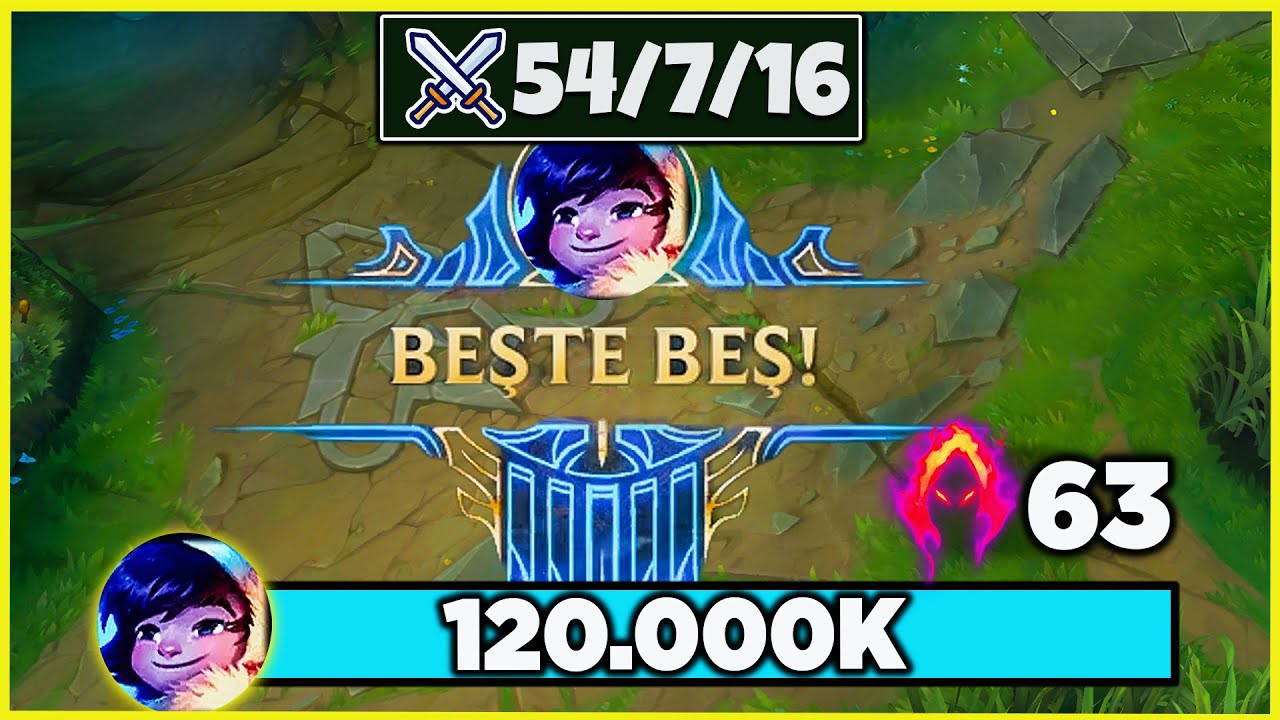 DÜNYANIN EN İYİ NUNU VİDEOSU !! 54 KİLL PENTA 120.000K HASAR !!