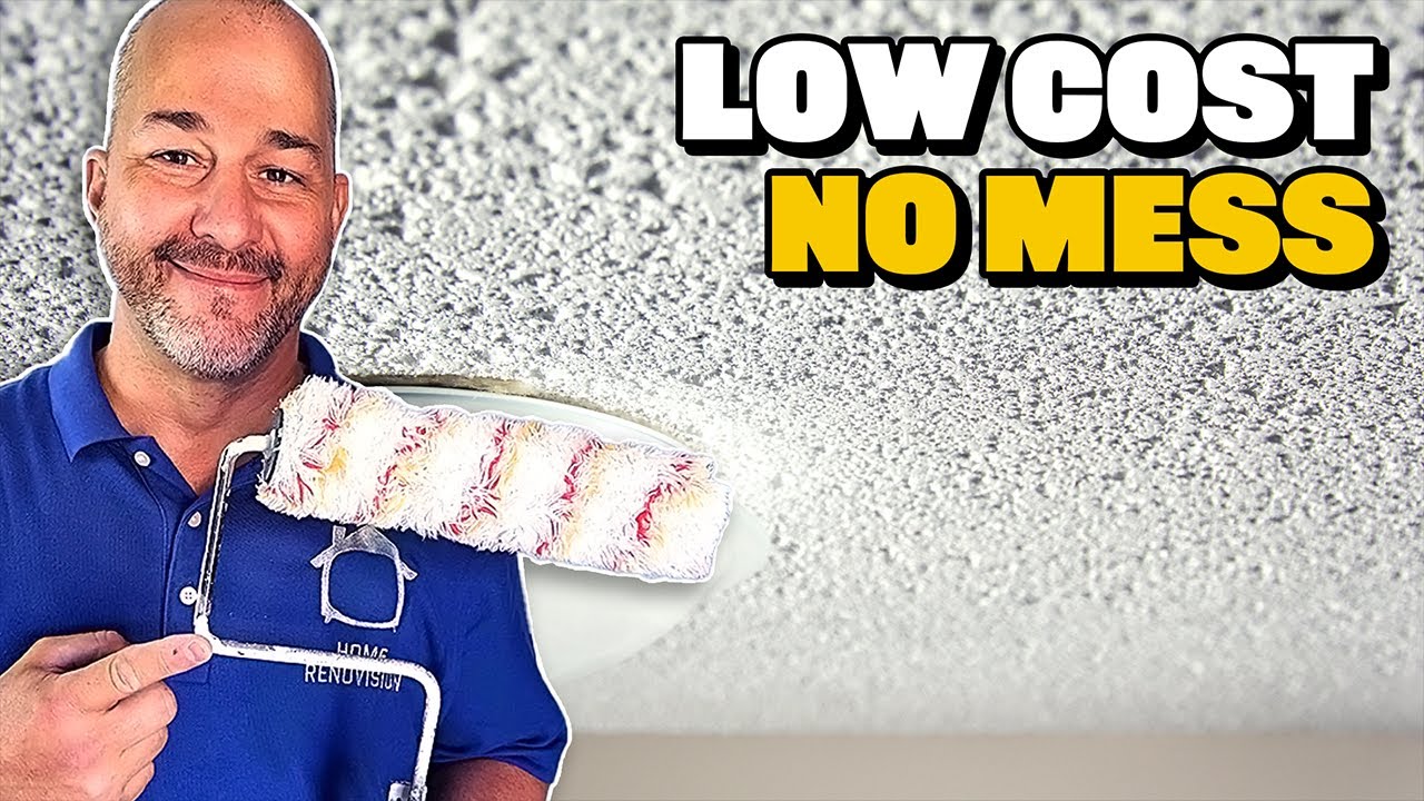 Paint Your Popcorn Ceiling (With THIS Tool)