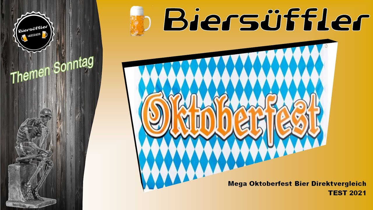 Biers&uuml;ffler&acute;s Mega Oktoberfest Bier Direktvergleich TEST 2021