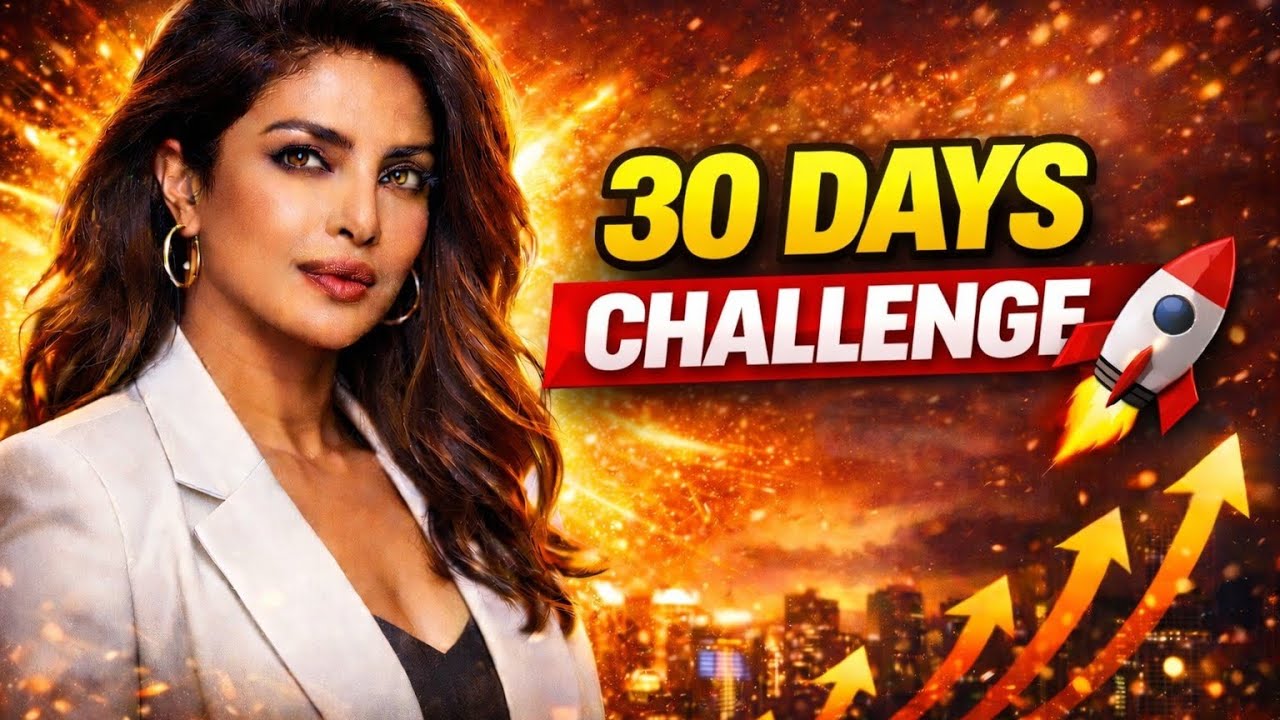 30 Days to a New You 💥 | 6 Life-Changing Steps Inspired by Priyanka Chopra