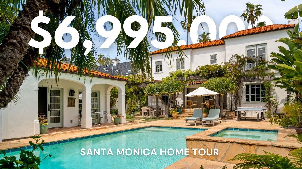 Santa Monica Home Tour: Inside a $6,995,000 Spanish Compound