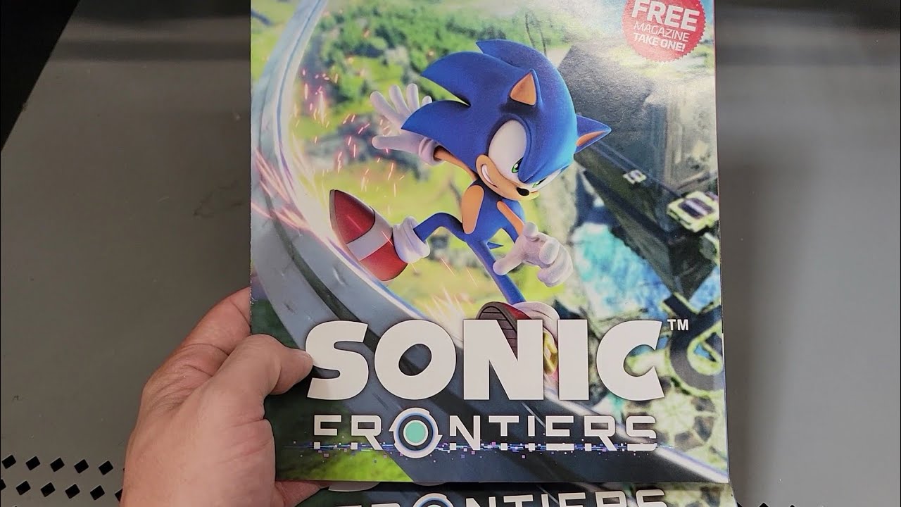 Get free Sonic Frontiers Gamecenter Magazine at Walmart