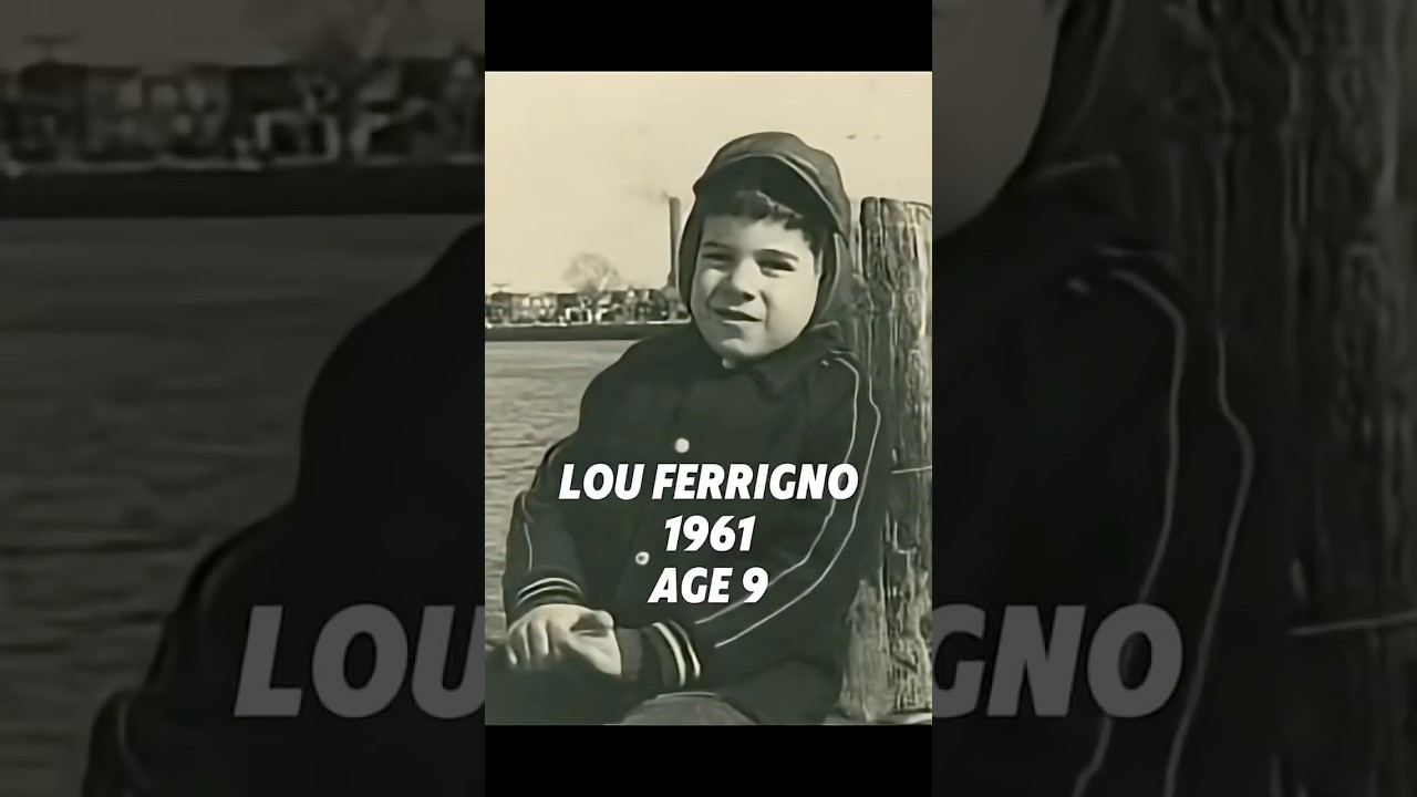 Lou Ferrigno then and now
