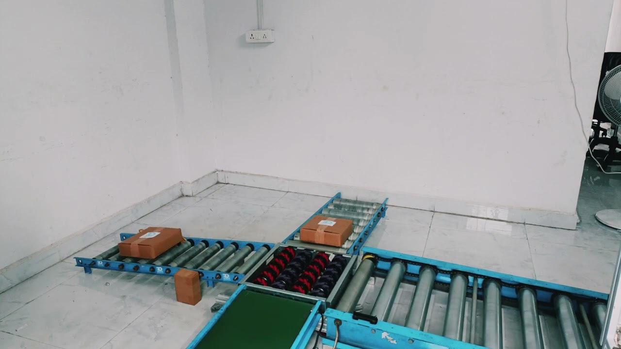 MecanoSort Conveyor Sorter/diverter using meccanum wheel